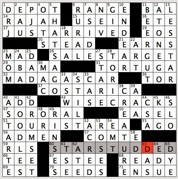 Rex Parker Does the NYT Crossword Puzzle: Title island of 2005 DreamWorks  animated film / WED 7-9-14 / Hip-hop's Racist / Ancient fertility goddess /  Some Scandinavian coins